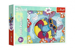 Puzzle Lilo&Stitch na dovolenke, 30 dielikov