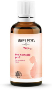 Olej na masáž prsníkov 50 ml Weleda