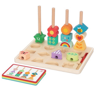 Hra Triedenie podľa kariet Lúka 2Kids Toys