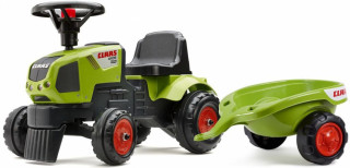 Odrážadlo 1012B Baby Claas Axos s vlečkou Falk