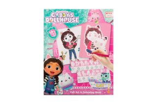 Kniha omaľovánok Gábinkin kúzelný domček