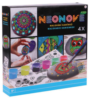 Maľovanie na kamienky Neon