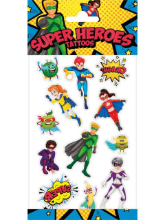 Tetovanie Super hrdinovia