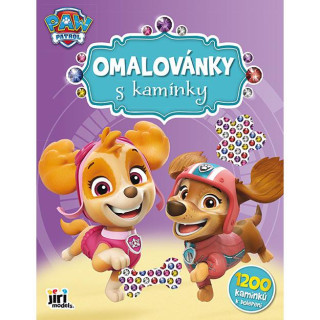 Omaľovánky s kamienkami Tlapková patrola