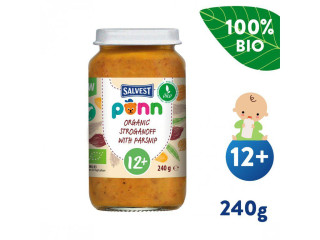 Salvest Ponn BIO Hovädzí stroganov s pastierom (240 g)