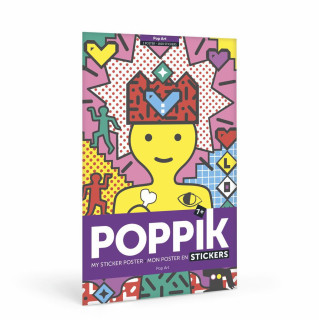 Poppik Samolepkový plagát Pop Art