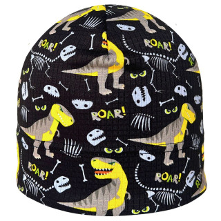 Funkčná čiapka Picowinter Dinosaury RDX Čierna