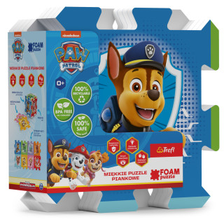 Penové puzzle Paw Patrol 32 x 32 x 1,5 cm Trefl