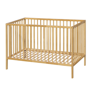 Postieľka drevená Nela Beech Wood 120 x 60 cm Petite & Mars