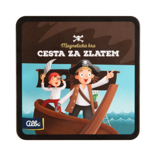 Magnetická hra na cesty - Cesta za zlatom Albi