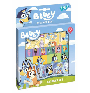 Bluey darčekový box so samolepkami Totum