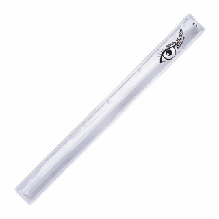 Reflexná samonavíjacia páska Roller strieborná 30 cm