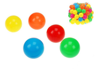 Loptičky do hracích kútov 6 cm 50 ks 10 m+
