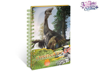 DinosArt Zamatové omaľovánky