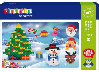 Zažehľovacie korálky Sada Vianoce 4000ks