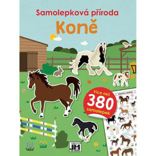 Samolepková príroda Kone