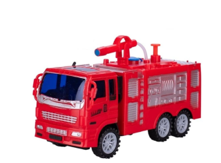 Auto hasiči 19 cm striekajúcu vodu na zotrvačník