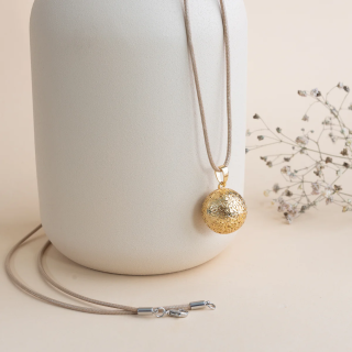 Tehotenská rolnička - Aurora - zlatá