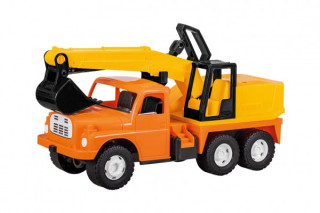 Auto Tatra 148 plast 73 cm Bager na piesok žltooranžový 12 m+