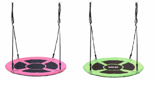 Hojdací kruh čapí hniezdo 100 cm Baby Mix