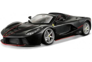 Bburago 1:24 LaFerrari Aperta čierna metalíza