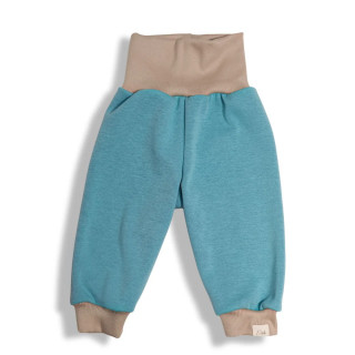 Detské nohavice Warmkeeper Teal modré Esito