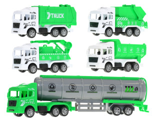 Vozidlá upratovacie služby na spätný chod 5 ks