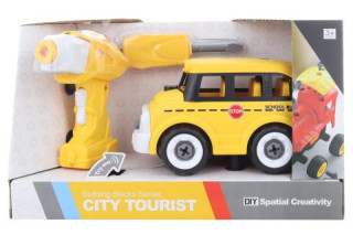 Skrutkovací autobus na diaľkové ovládanie