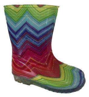 Čižmy detské PVC, Pidilidi farebné