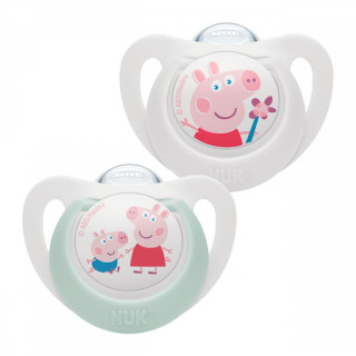 Cumlík Star Peppa Pig (0-6 m.)) 2 ks Nuk