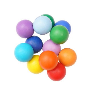 Drevené korálky Classic Baby Beads Manhattan Toy