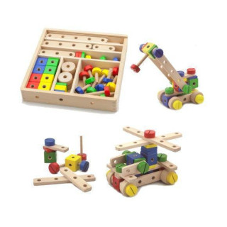 Drevená stavebnica konštruktér Viga 2. AKOSŤ