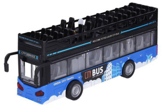 Autobus dvojposchodový vyhliadkový s efektmi 28 cm