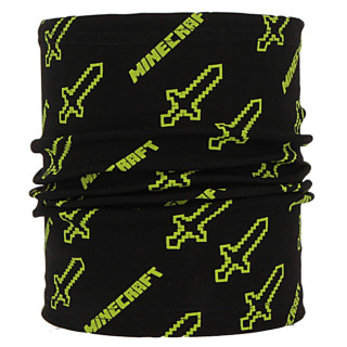 Nákrčník - tunel Minecraft čierna RDX