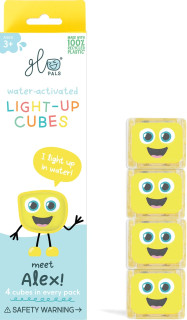 Senzorické svietiace kocky do vody Alex