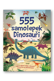 555 samolepiek - Dinosaury