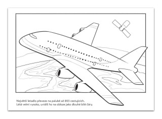 Letecké omaľovánky - Naše lietadlá
