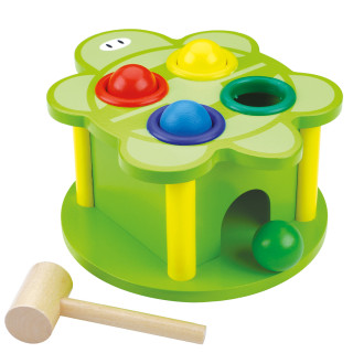 Zatĺkačka drevená korytnačka 20 cm