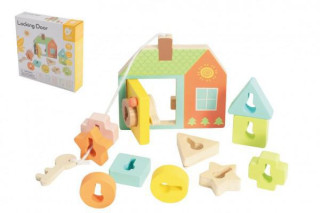 Skladačka / vkladačka Dverné zámky drevo 11 ks 18m +