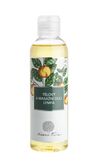 Telový a masážny olej Lymfa 200 ml Nobilis Tilia EXPIRÁCIA 2/2026