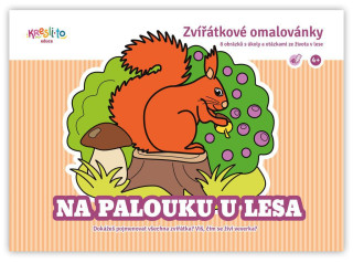 Omaľovánky Na lúči pri lese