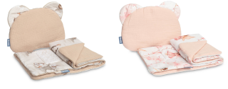 2D sada do kočíka, postieľky, kolísky mušelín/bavlna Sensillo