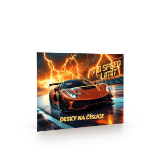 Dosky na číslice auto 2