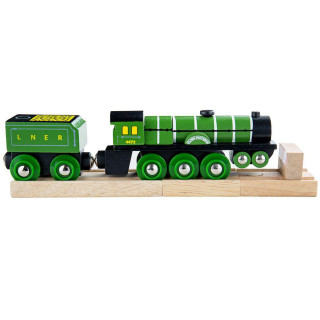 Drevená replika lokomotíva Flying Scotsman Bigjigs Rail