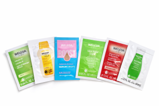 Vzorka detskej kozmetiky Weleda