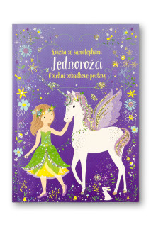 Jednorožce - Knižka so samolepkami
