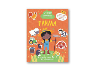 Veľké samolepky a aktivity Farma