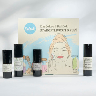 Balíček kompletnej starostlivosti o mastnú a problematickú pleť Kvitok