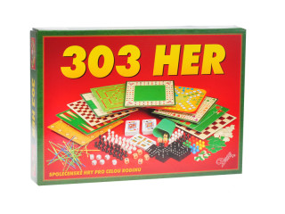 Spoločenská hra 303 hier v krabičke