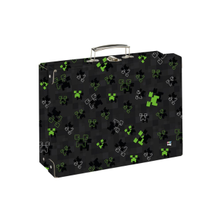 Kufrík lamino hranatý A4 Oxy Next Green Cube